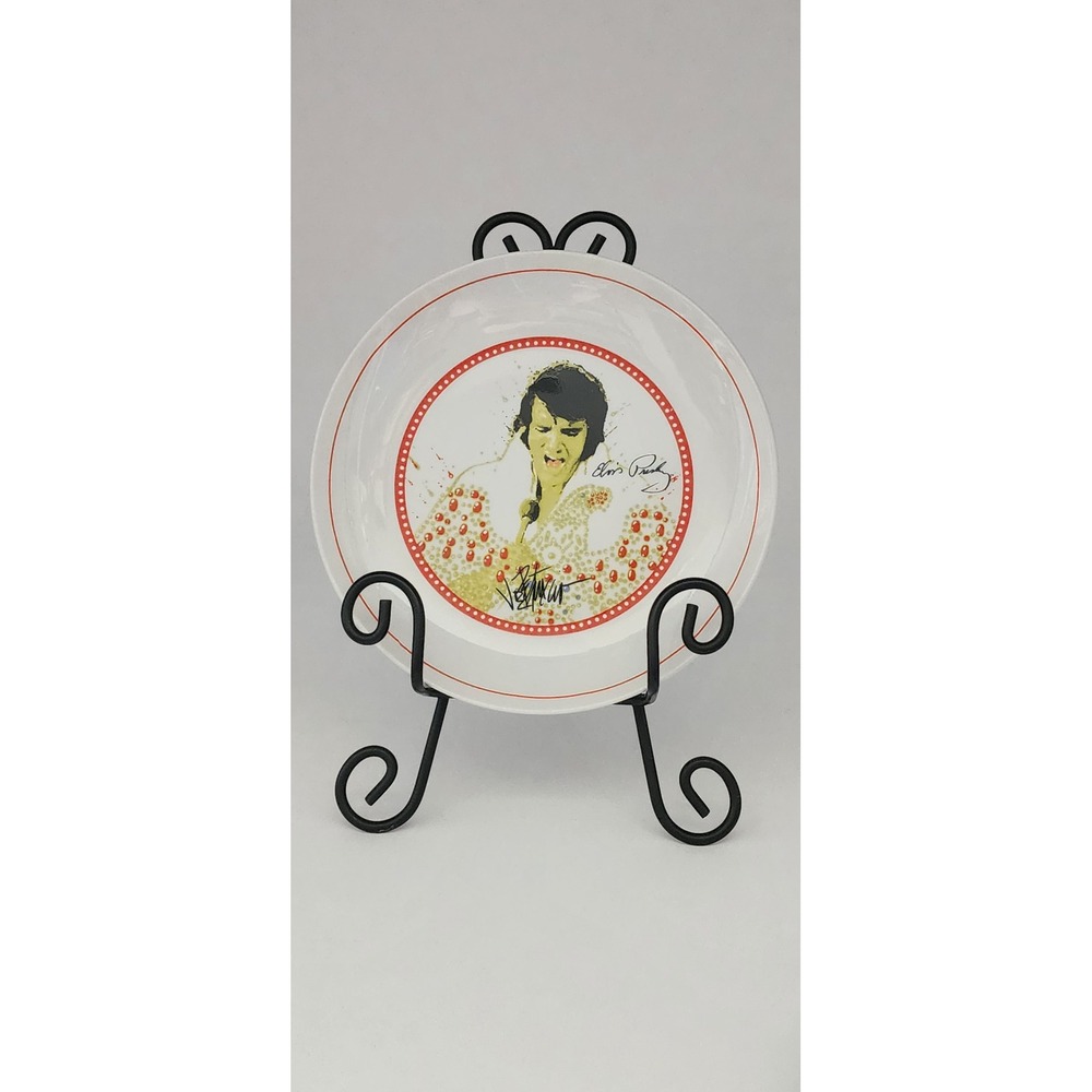 Elvis Presley Collector Plate Joe Petruccio Art 8" Just For You Megatoys